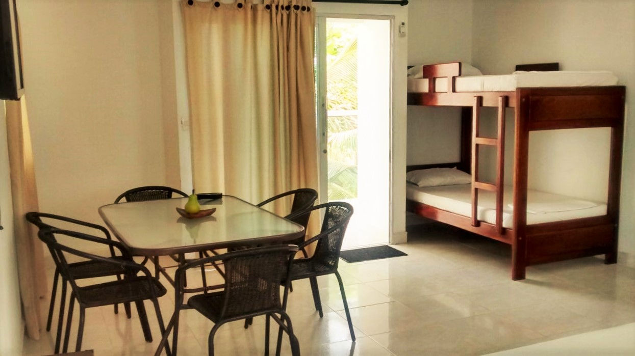 Comedor y camarote